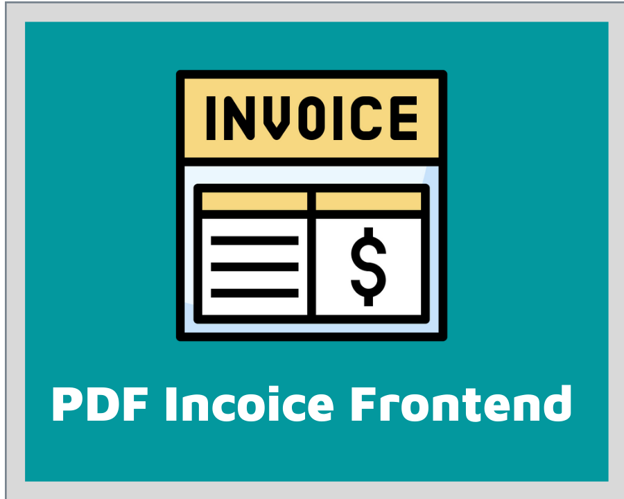 Magento 2 PDF Invoice Frontend