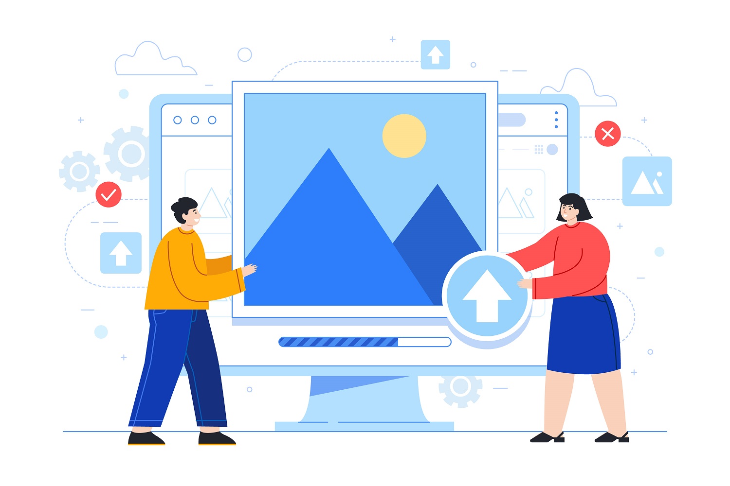 How to speed up image loading on website