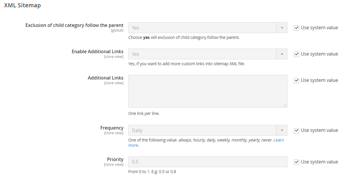 config-xml-sitemap